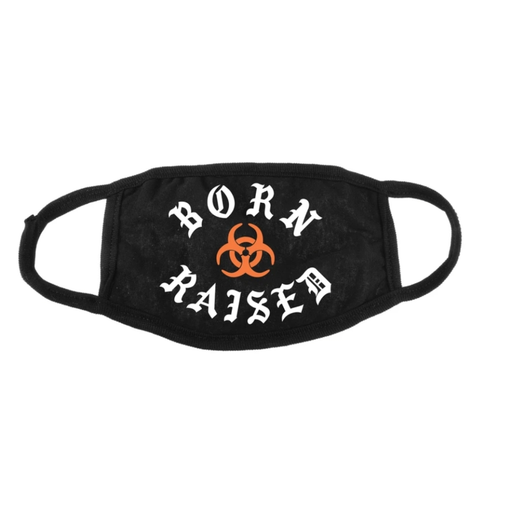 Born x Raised face mask. Brand new